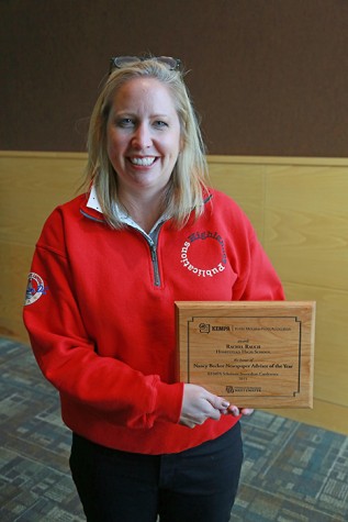 Rachel Rauch, CJE, Nancy Becker Newspaper Adviser of the Year